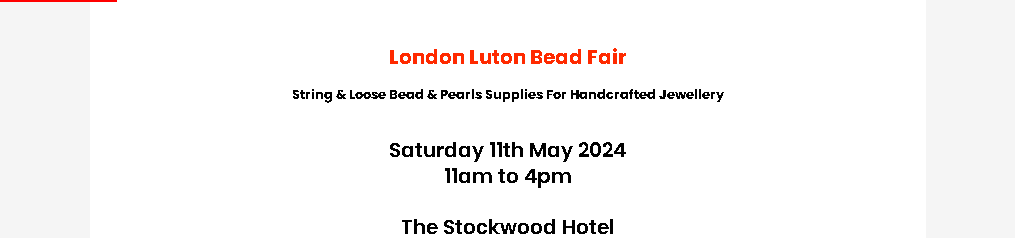 Luton Bead Fair