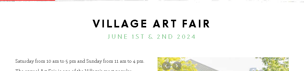 Village Art Fair