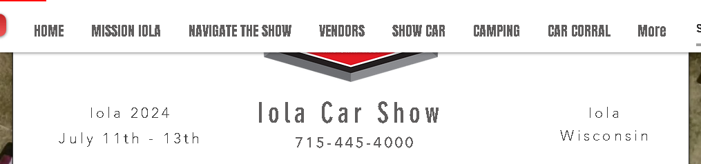Iola Old Car Show & Swap Meet Waupaca 2024
