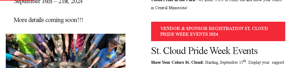 St Cloud Pride Saint Cloud 2024