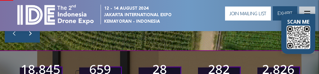 Expo Drone da Indonésia
