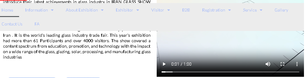 Iran Glass Show Tehran 2024