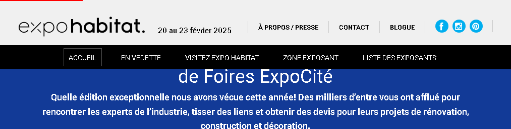 Expo Habitat Québec 2025