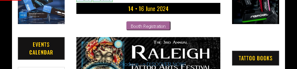 Den årlige Raleigh Tattoo Arts Festival
