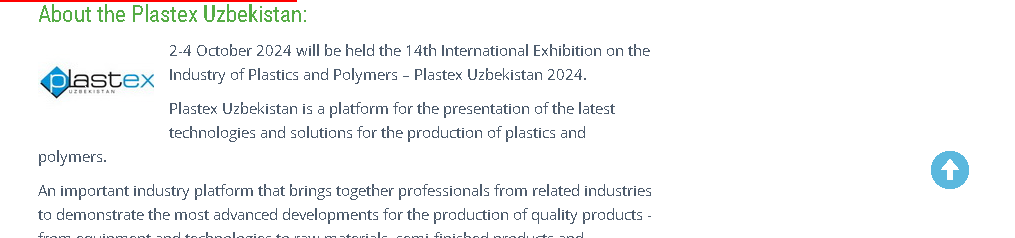 Medzinárodná výstava o priemysle plastov a polymérov