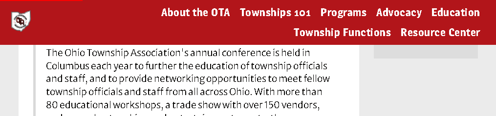 OTA Winter Conference at Trade Show