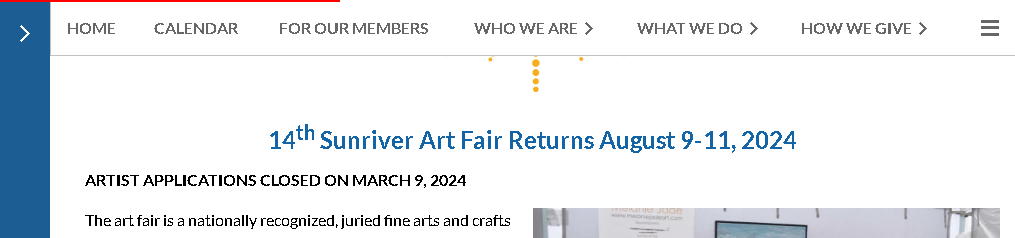 Sunriver Art Fair Oregon 2024