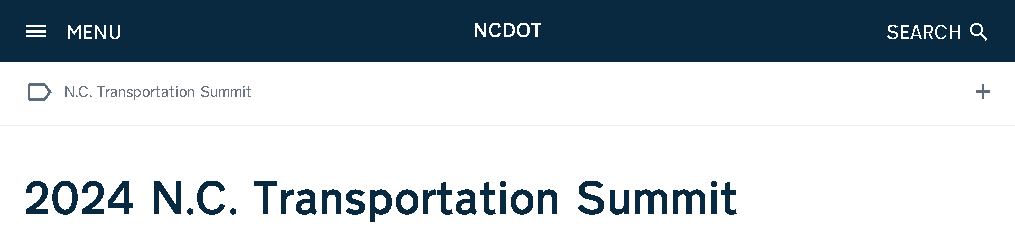 N.C. Transportation Summit