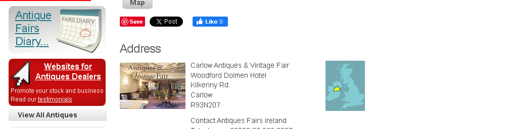 Carlow Antiques, Vintage & Collectables Fair