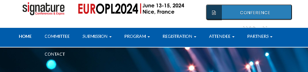 International Congress and Expo on Optics, Photonics and Lasers