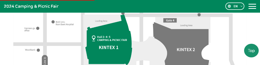 Feria de acampada y picnic