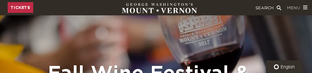 Fall Wine Festival & Sunset Tour Mount Vernon 2024
