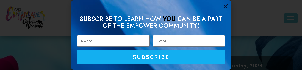 Empower The Community Weekend