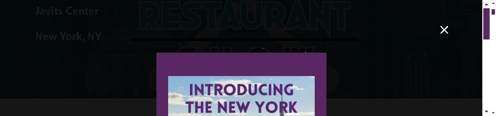 Internationale Restaurant & Foodservice Show von New York
