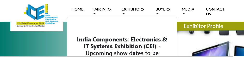 Indien Components, Electronics & It Systems Exhibition
