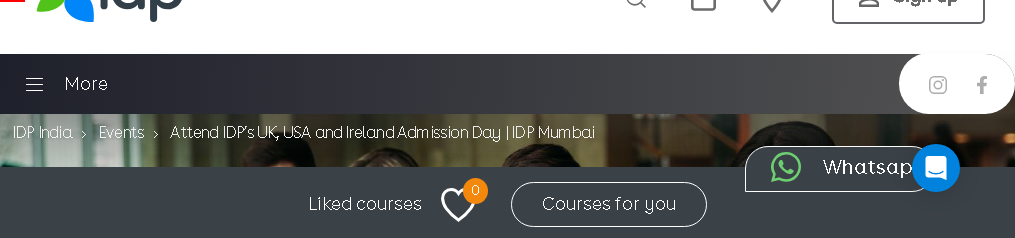 Attend IDP's UK, USA and Ireland Admission Day in Mumbai