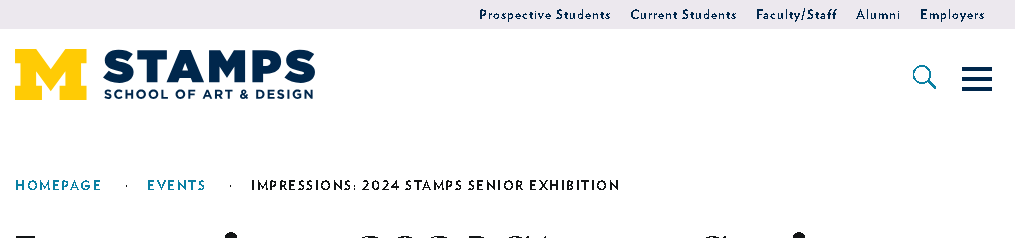 Impressions: Stamps Senior Exhibition