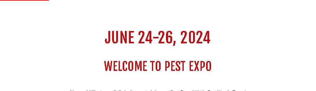Pest Expo Fort Worth 2024