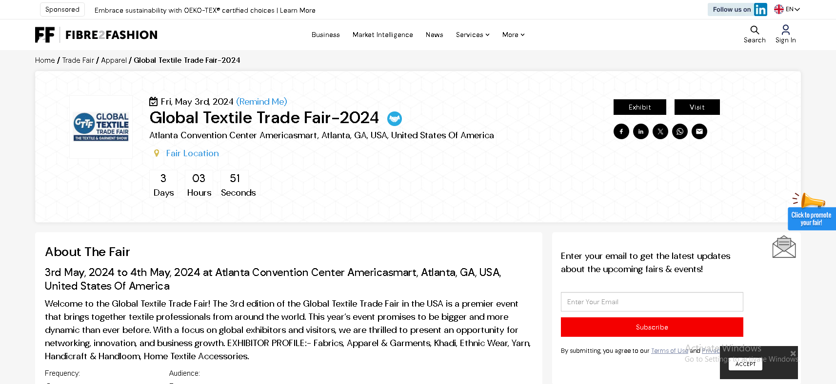 Global Textile Trade Fair