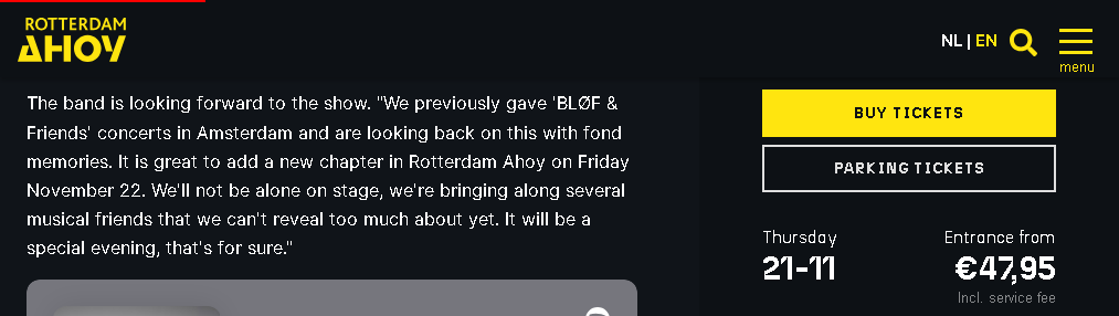 Bløf & Friends Rotterdam 2024