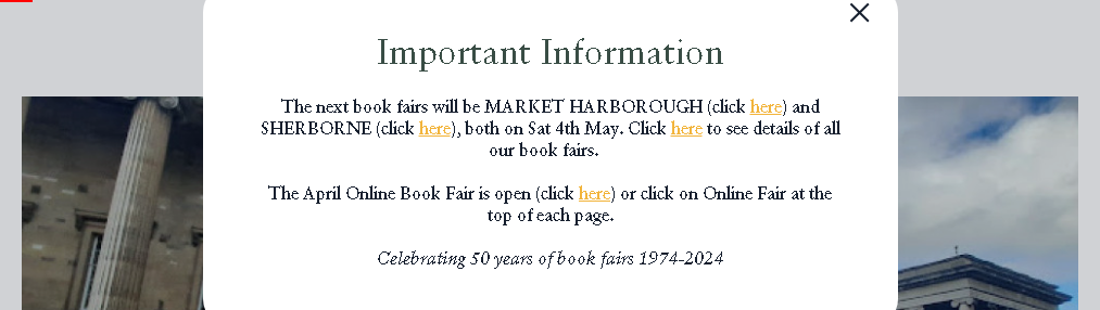 Provincial Booksellers Fair London 2024
