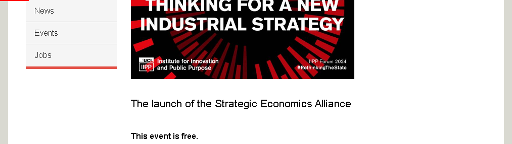 New Economic Thinking for a New Industrial Strategy