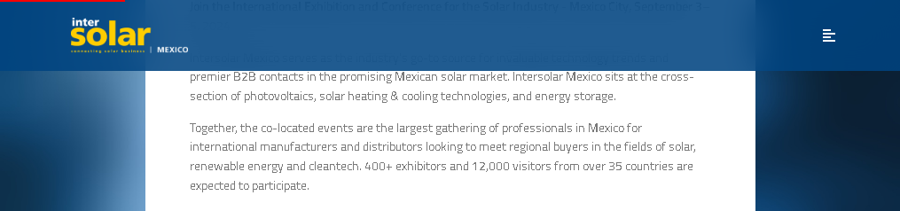 墨西哥太陽能展