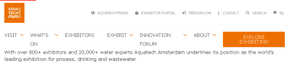 Aquatech Ámsterdam