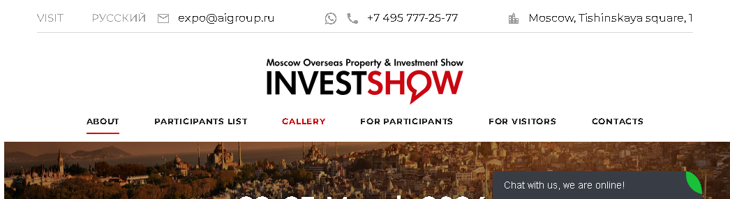Mostra di proprietà e investimenti all'estero di Mosca