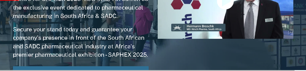 Expoziția farmaceutică din Africa de Sud