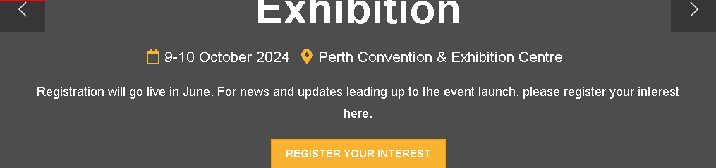 WA Mining Conference and Exhibition Perth 2024