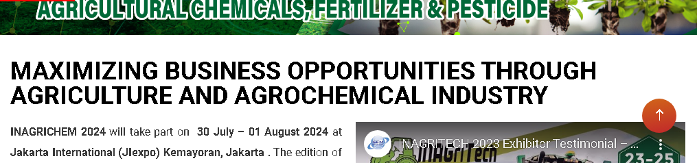 Salon international des produits chimiques agricoles, des engrais et des pesticides