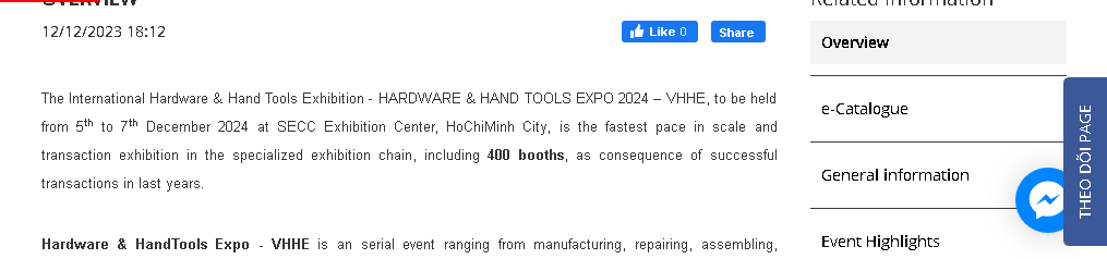Maskinvare og håndverktøy Expo