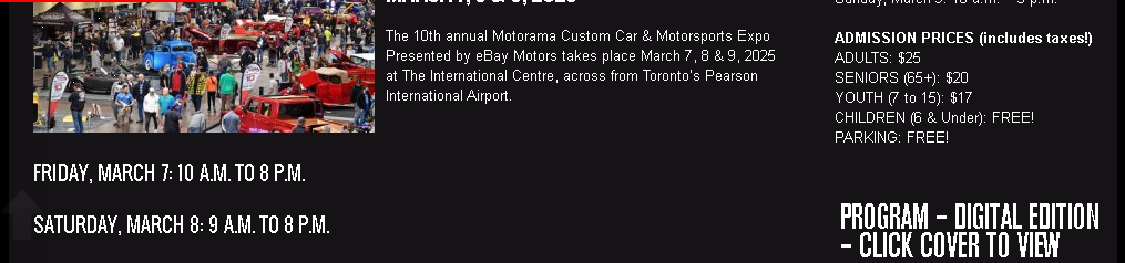 Motorama Custom Car & Motorsports Expo