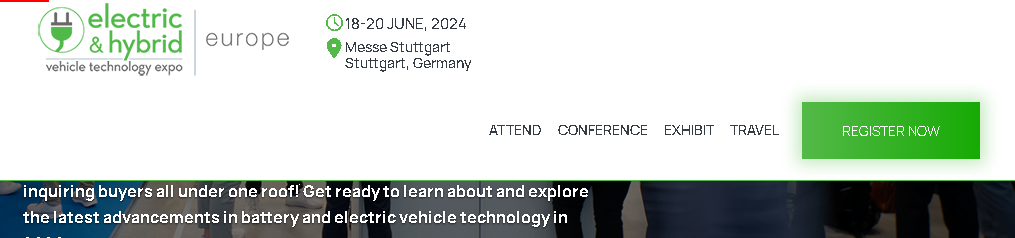 欧洲电动和混合动力汽车技术博览会