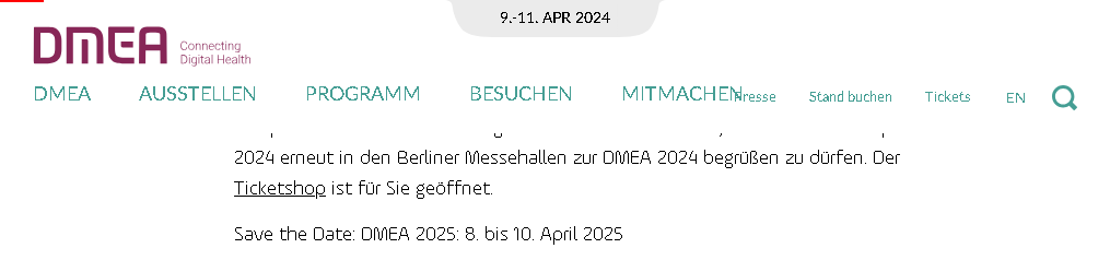 DMEA Berlin 2025