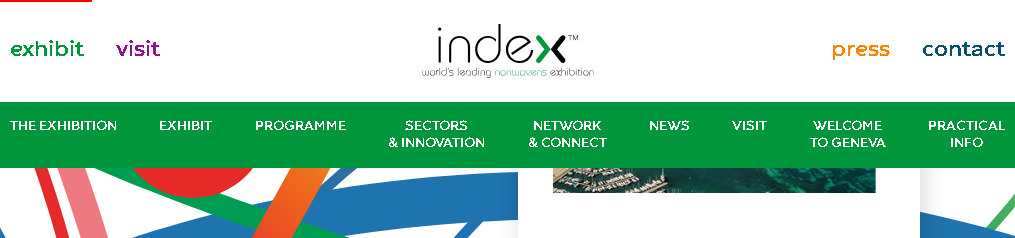 INDEX - Exposição Líder Mundial de Não Tecidos