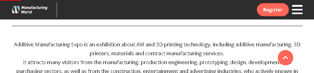 اضافی مینوفیکچرنگ اور صنعتی 3D پرنٹنگ ایکسپو