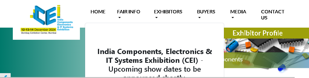 印度消費電子和家用電器展覽會